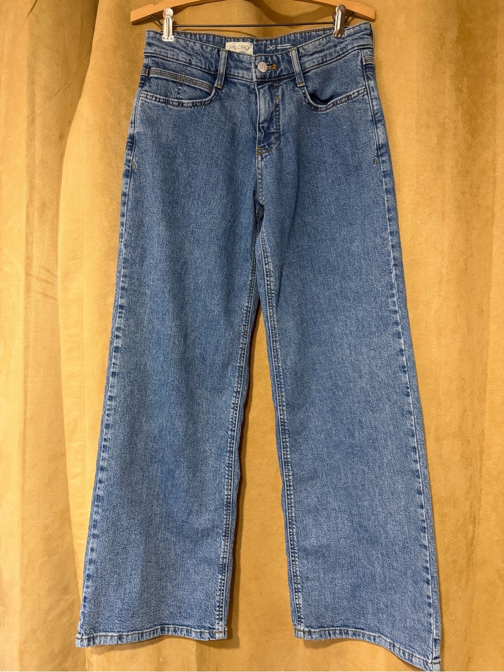 Anthropology Pilcro high waisted wide leg jeans